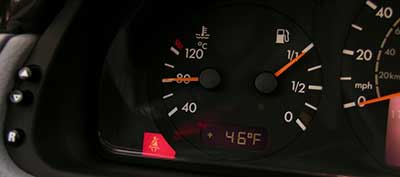 Mercedes Temperature LCD Display Repairs