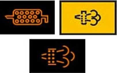 DPF Light On